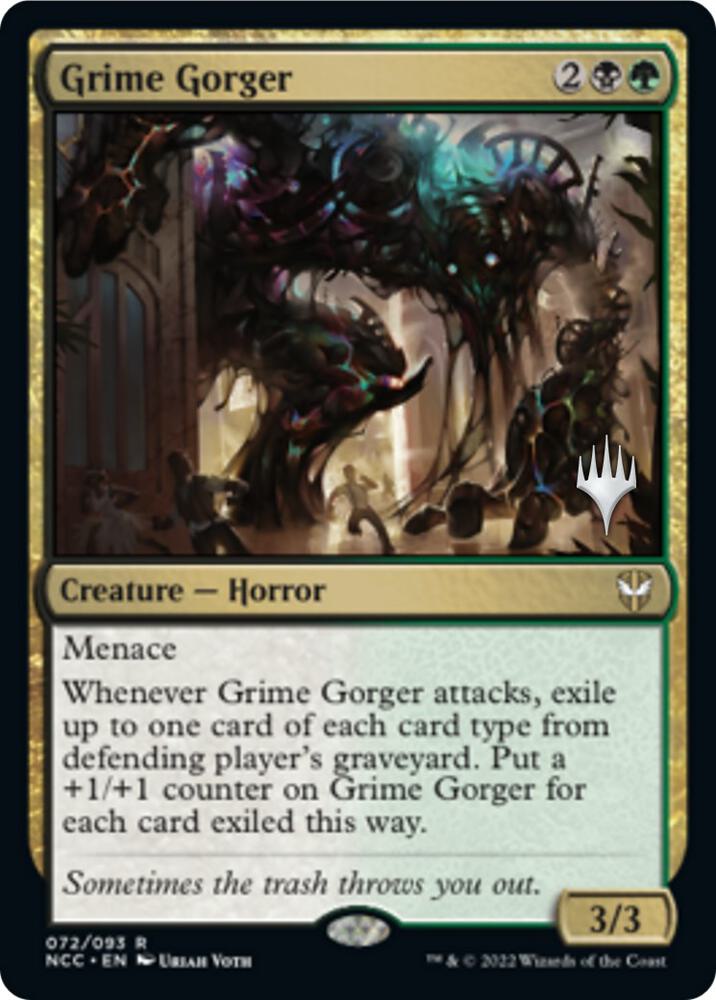 Grime Gorger 72 (Promo Pack: Streets of New Capenna)  - Foil | Good Games Adelaide SA