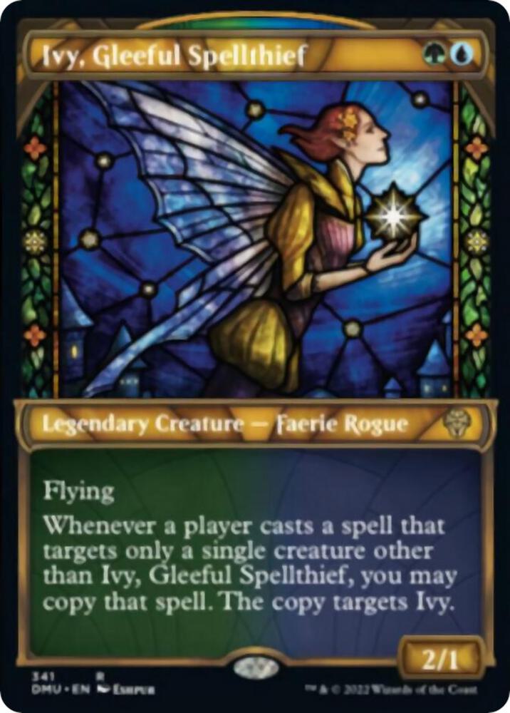 Ivy Gleeful Spellthief Textured Foil 341 (Dominaria United)  - Foil | Good Games Adelaide SA