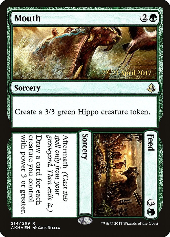 Mouth // Feed [Amonkhet Promos] | Good Games Adelaide SA