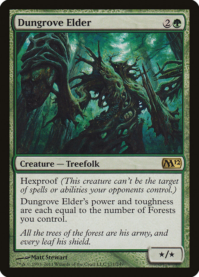 Dungrove Elder 171 (Magic 2012 (M12))  - Foil | Good Games Adelaide SA