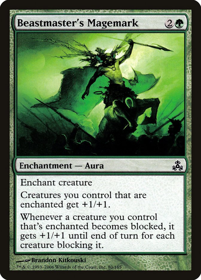Beastmaster's Magemark 80 (Guildpact)  - Foil | Good Games Adelaide SA