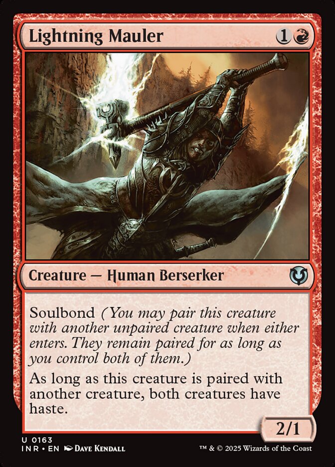 Lightning Mauler 163 (Innistrad Remastered)  - Foil | Good Games Adelaide SA