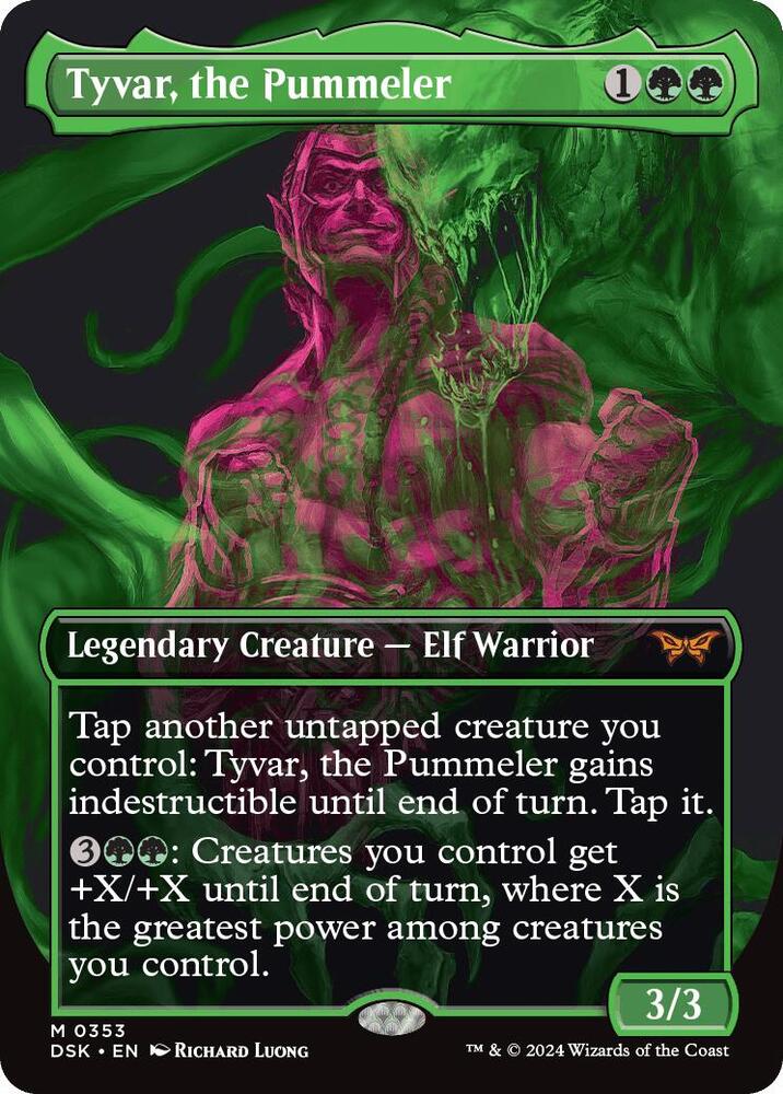 Tyvar, the Pummeler 353 (Duskmourn: House of Horror)  - Borderless | Good Games Adelaide SA