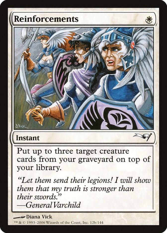 Reinforcements 12b (Coldsnap Theme Deck Reprints)  | Good Games Adelaide SA