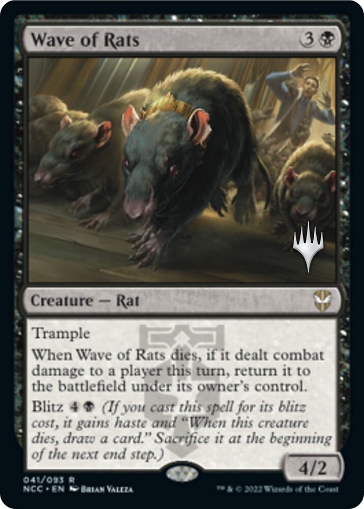 Wave of Rats 41 (Promo Pack: Streets of New Capenna)  - Foil | Good Games Adelaide SA
