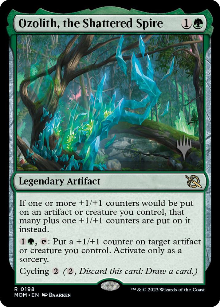 Ozolith the Shattered Spire 198 (Promo Pack: March of the Machine)  | Good Games Adelaide SA