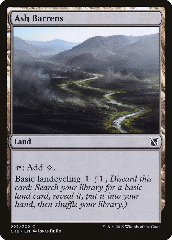 Ash Barrens 227 (Commander 2019)  | Good Games Adelaide SA