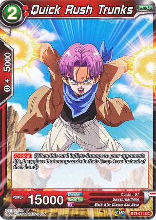 Quick Rush Trunks [BT3-011] | Good Games Adelaide SA