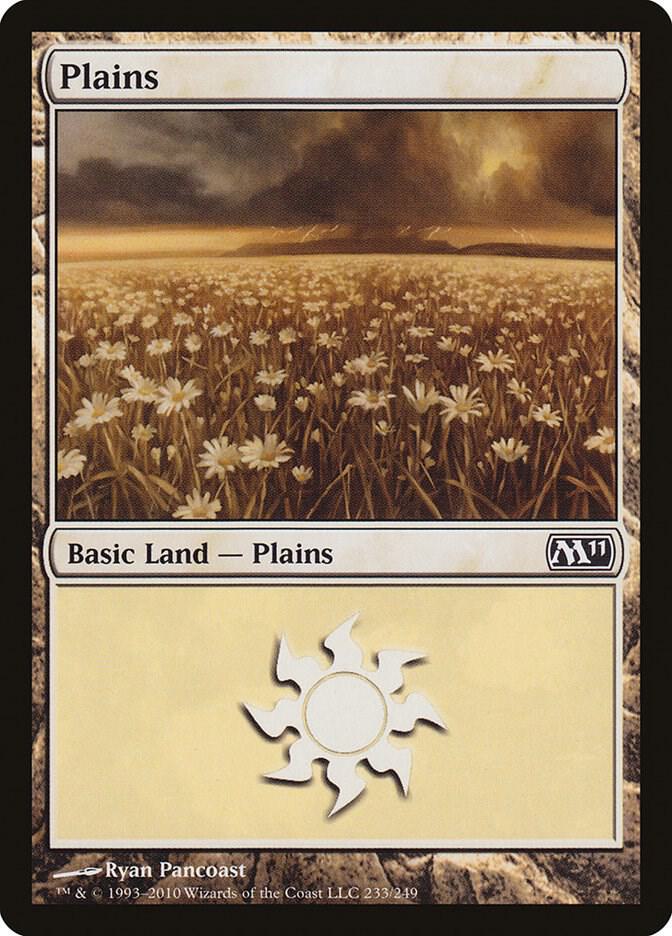 Plains 233 (Magic 2011 (M11))  - Foil | Good Games Adelaide SA
