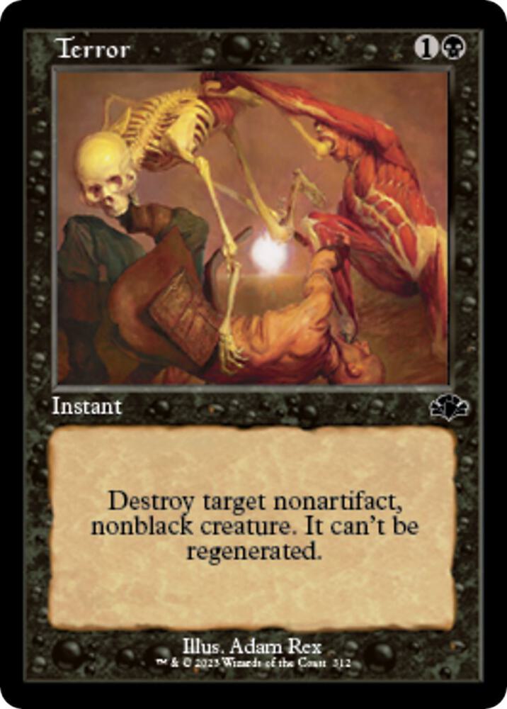 Terror Retro Frame 312 (Dominaria Remastered)  | Good Games Adelaide SA