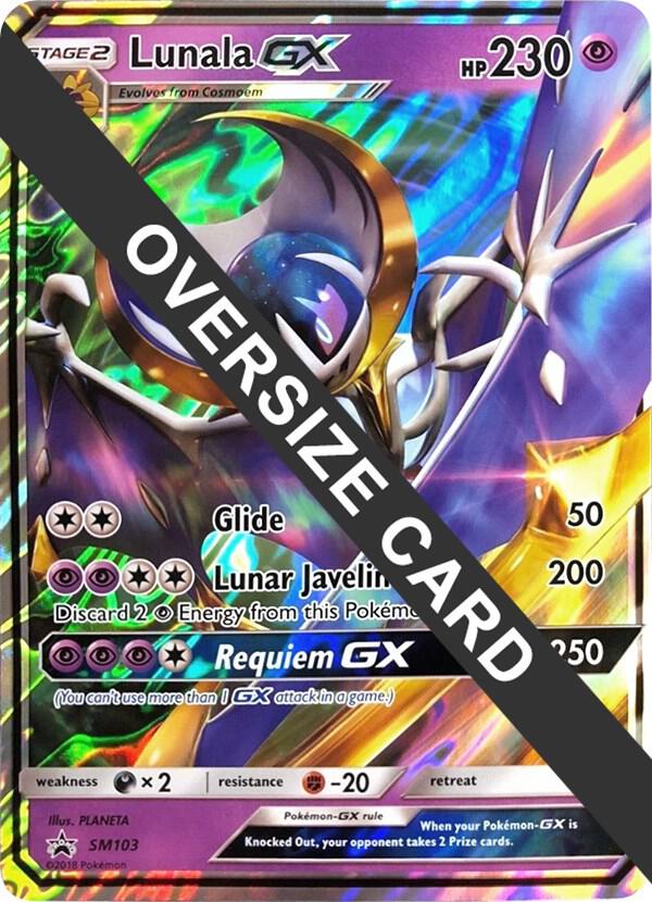 Lunala GX SM103 SM103 (Jumbo Cards)  - Holofoil | Good Games Adelaide SA