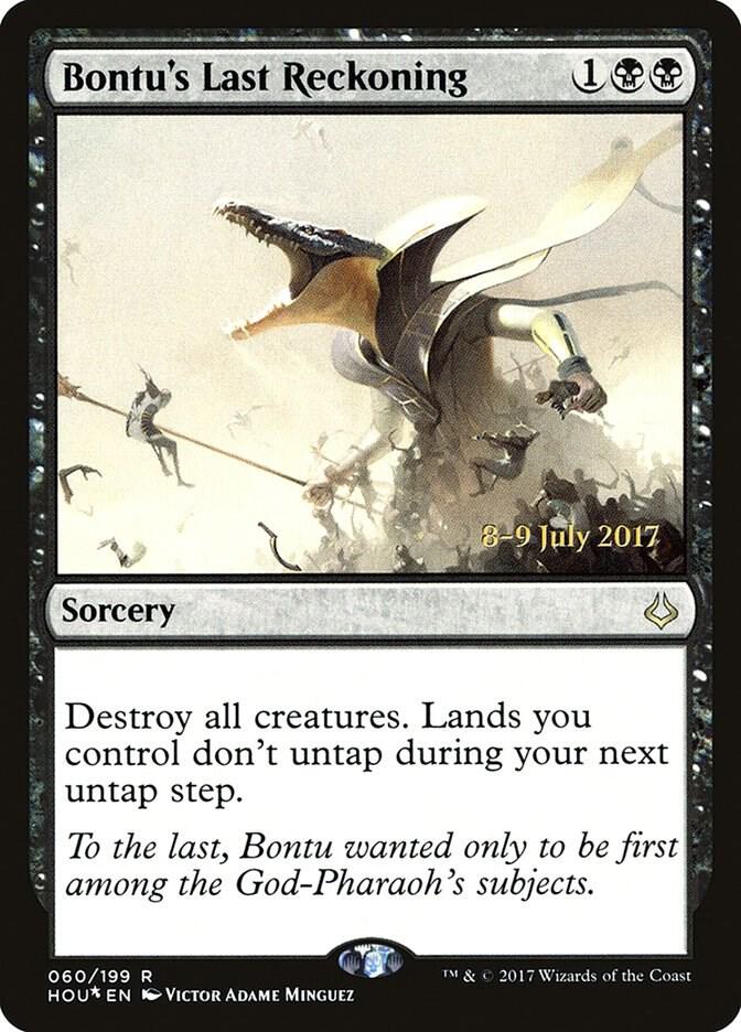 Bontus Last Reckoning 60 (Prerelease Cards)  - Foil | Good Games Adelaide SA