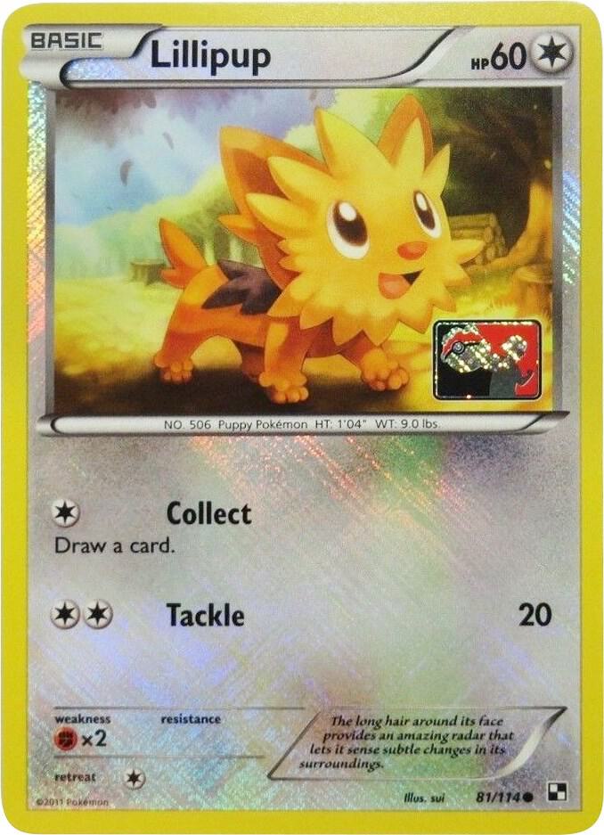 Lillipup 81 114 League Promo 081/114 (League & Championship Cards)  - Reverse Holofoil | Good Games Adelaide SA