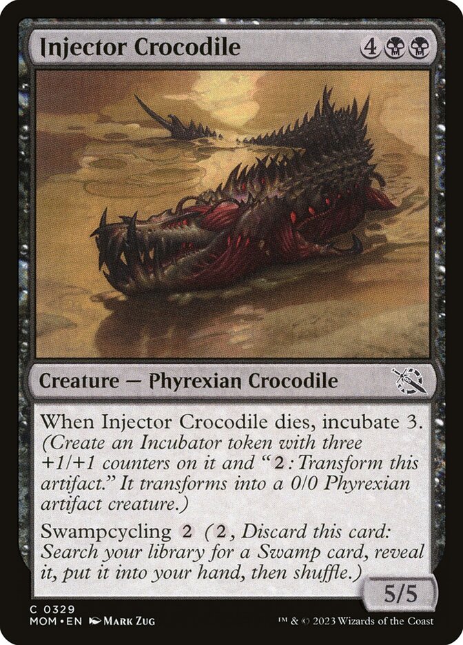 Injector Crocodile 329 (March of the Machine)  - Foil | Good Games Adelaide SA