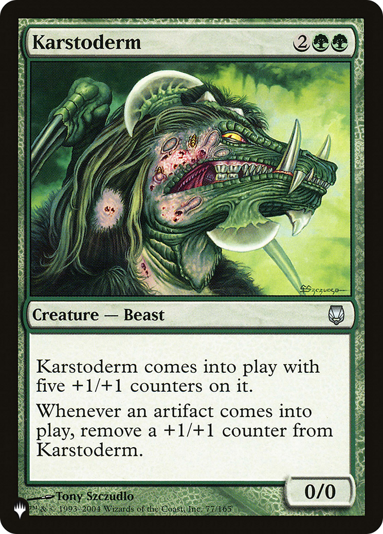 Karstoderm [The List Reprints] | Good Games Adelaide SA