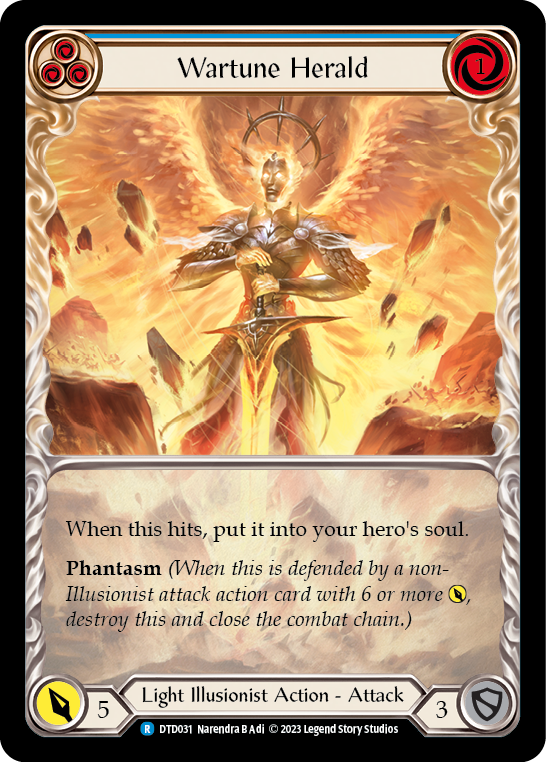 Wartune Herald (Blue) [DTD031] (Dusk Till Dawn) | Good Games Adelaide SA