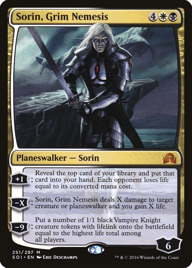 Sorin Grim Nemesis 251 (Shadows over Innistrad)  - Foil | Good Games Adelaide SA