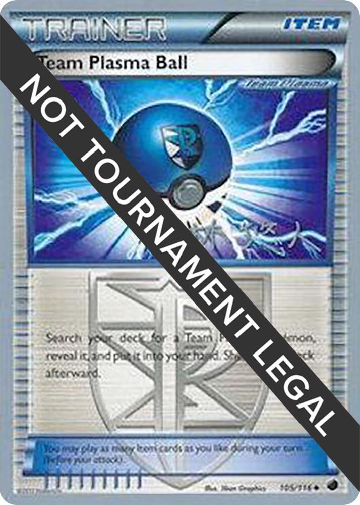 Team Plasma Ball 2014 Haruto Kobayashi 105/116 (World Championship Decks)  | Good Games Adelaide SA