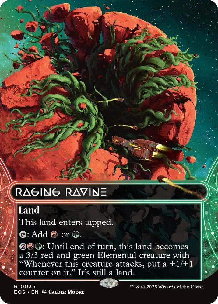 Raging Ravine 35/0 (Edge of Eternities: Stellar Sights)  - Borderless | Good Games Adelaide SA