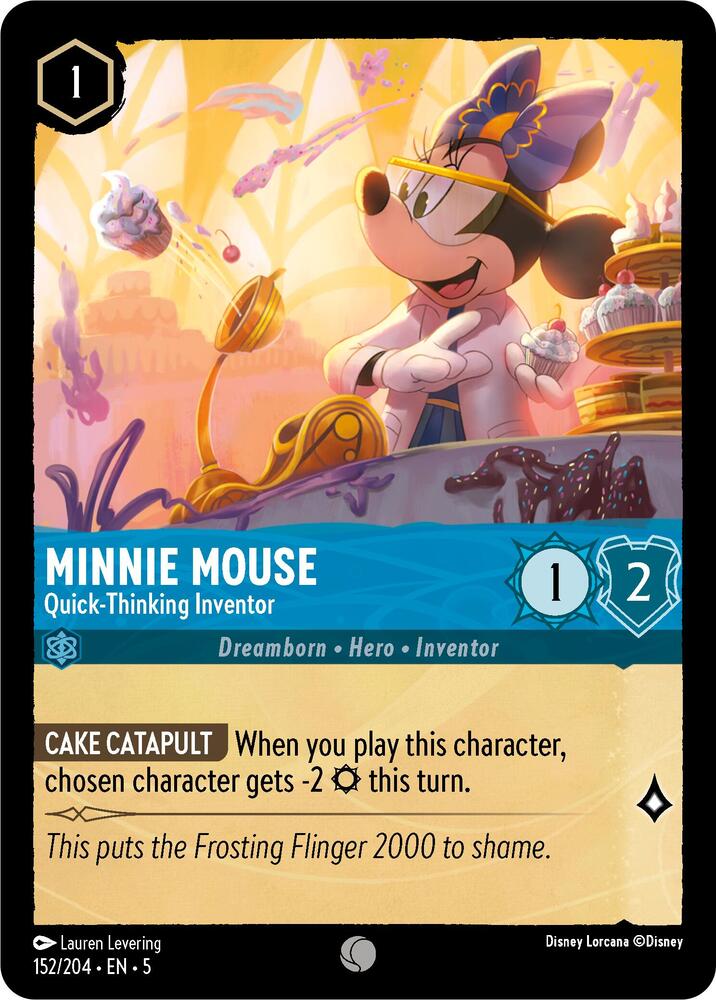 Minnie Mouse Quick Thinking Inventor 152/204 (Shimmering Skies)  | Good Games Adelaide SA