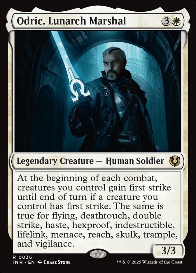 Odric, Lunarch Marshal 36 (Innistrad Remastered)  - Foil | Good Games Adelaide SA