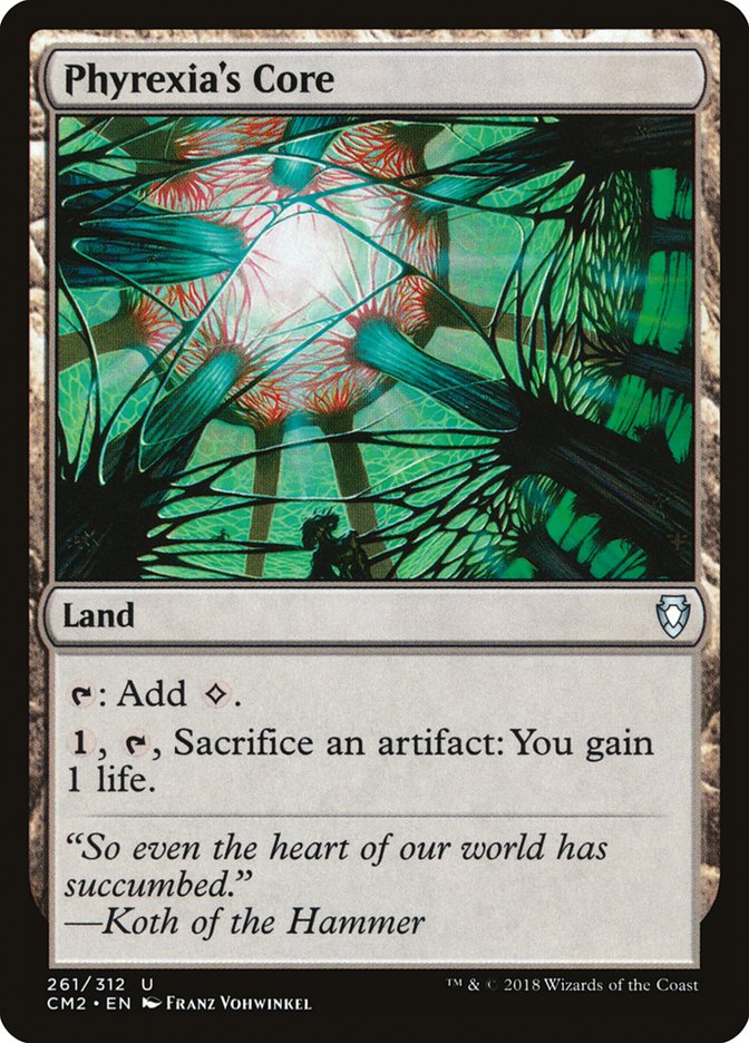 Phyrexia's Core [Commander Anthology Volume II] | Good Games Adelaide SA