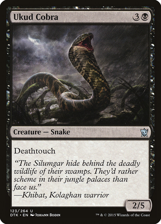 Ukud Cobra 123 (Dragons of Tarkir)  | Good Games Adelaide SA