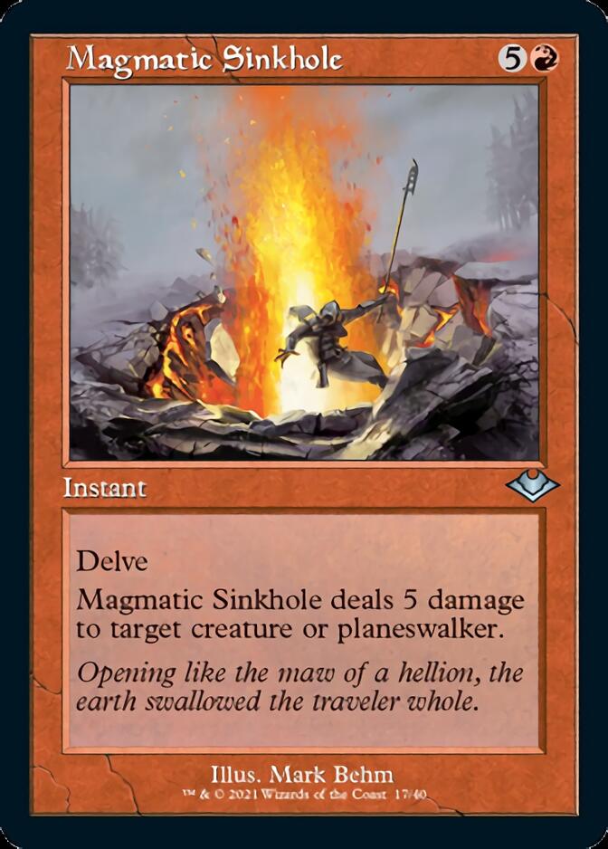 Magmatic Sinkhole (Retro) [Modern Horizons 1] | Good Games Adelaide SA