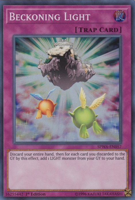 Beckoning Light [SPWA-EN057] Super Rare | Good Games Adelaide SA