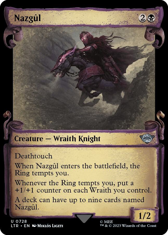 Nazgul 0728 Showcase Scrolls 728 (Universes Beyond: The Lord of the Rings: Tales of Middle-earth)  | Good Games Adelaide SA