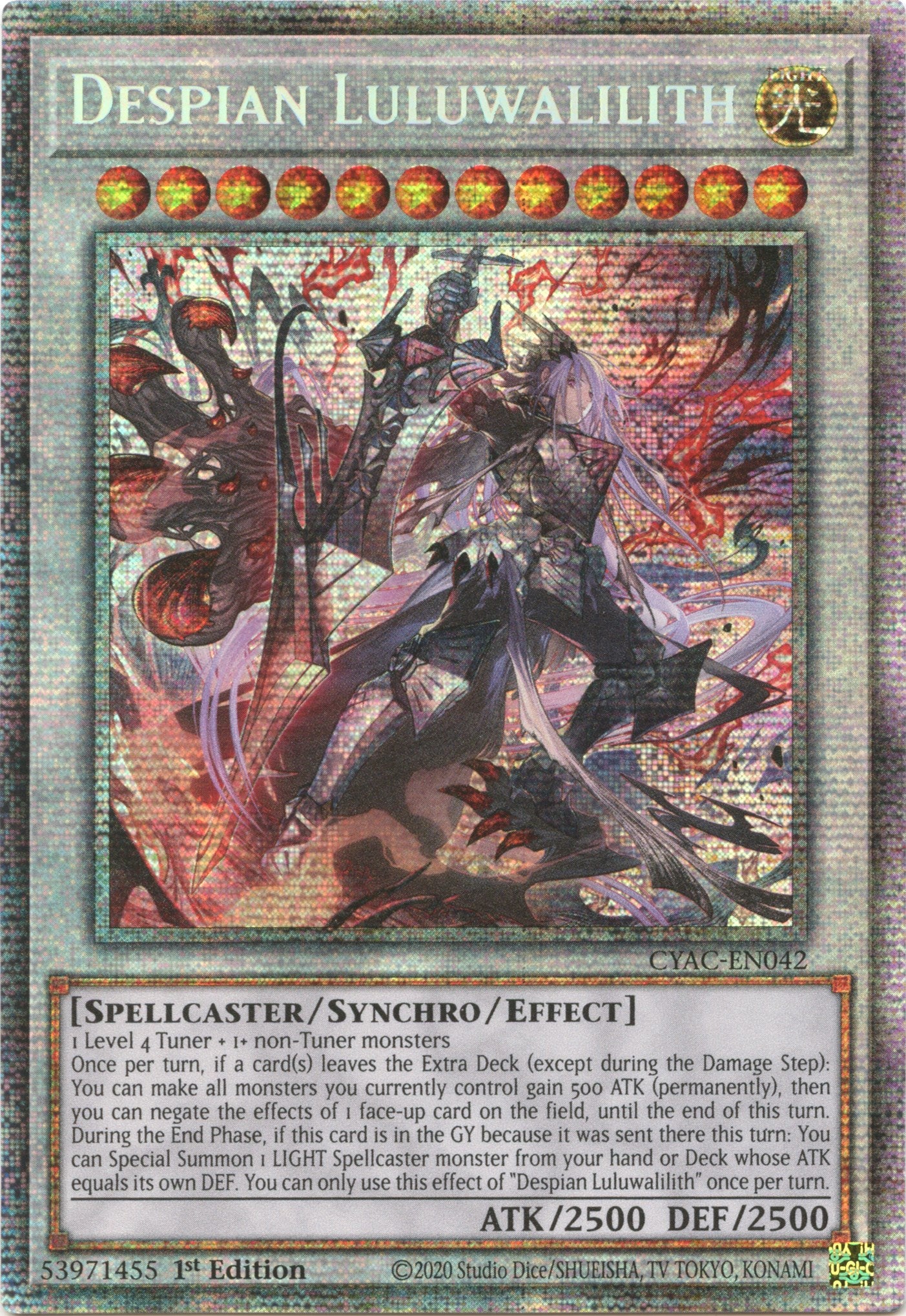 Despian Luluwalilith [CYAC-EN042] Starlight Rare | Good Games Adelaide SA