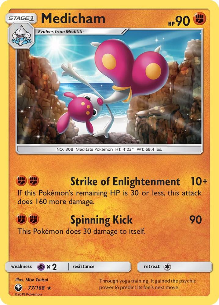 Medicham 77/168 (SM - Celestial Storm)  | Good Games Adelaide SA