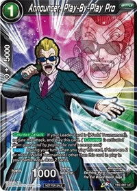 Announcer, Play-By-Play Pro (Event Pack 05) (TB2-067) [Promotion Cards] | Good Games Adelaide SA