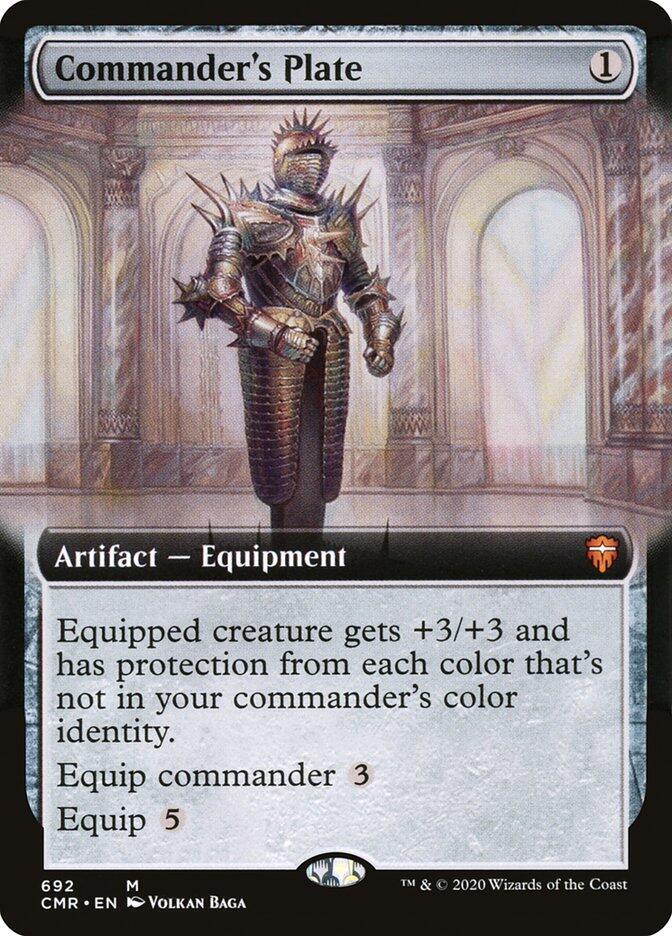 Commander's Plate 692 (Commander Legends)  - Extended Art | Good Games Adelaide SA