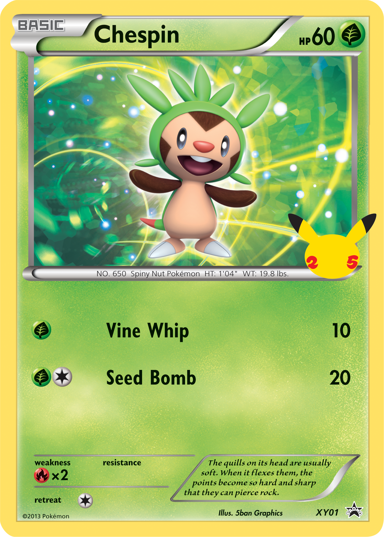 Chespin (XY01) [First Partner Pack] | Good Games Adelaide SA