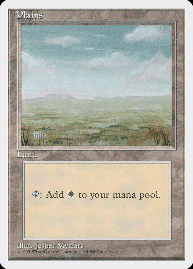 Plains (C) [Fourth Edition] | Good Games Adelaide SA