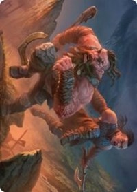 Dwarven Reinforcements Art Card [Kaldheim: Art Series] | Good Games Adelaide SA