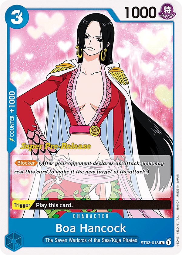 Boa Hancock [Super Pre-Release Starter Deck: The Seven Warlords of the Sea] | Good Games Adelaide SA