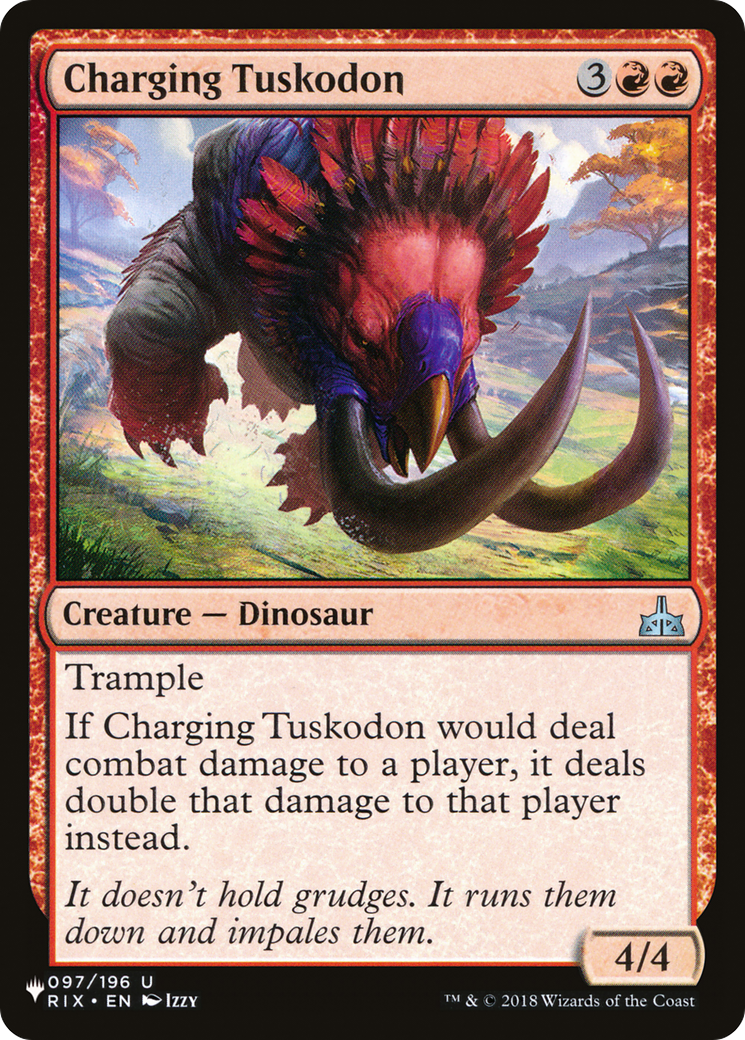 Charging Tuskodon [The List Reprints] | Good Games Adelaide SA
