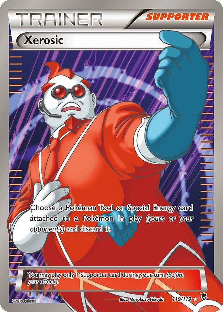 Xerosic Full Art 119/119 (XY - Phantom Forces)  - Holofoil | Good Games Adelaide SA