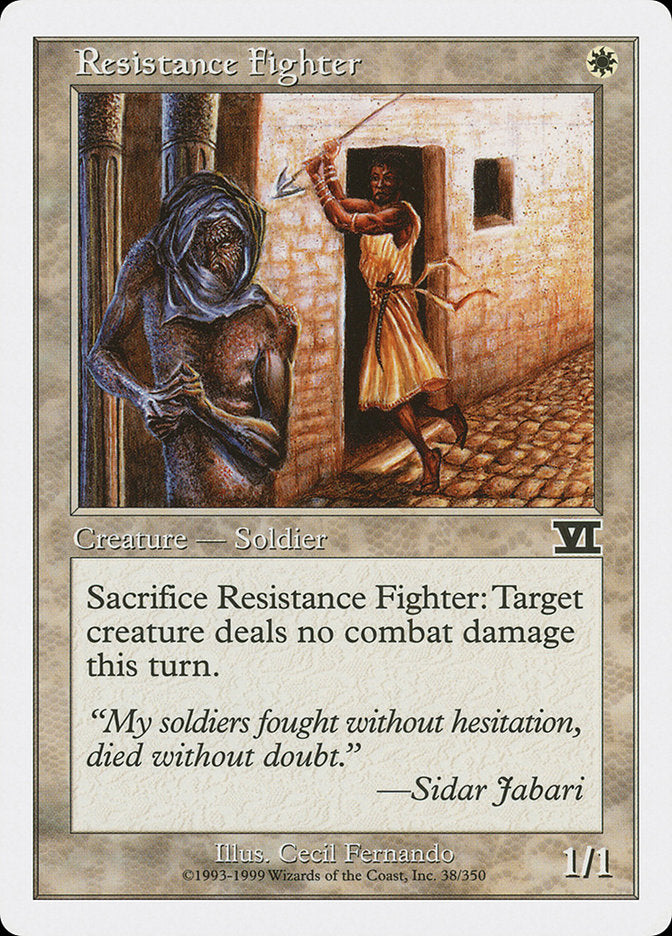 Resistance Fighter 38 (Classic Sixth Edition)  | Good Games Adelaide SA