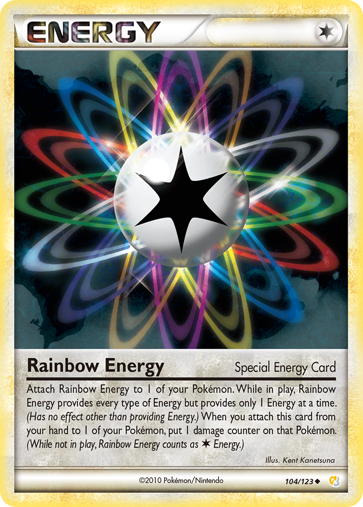 Rainbow Energy (104/123) [HeartGold & SoulSilver: Base Set] | Good Games Adelaide SA