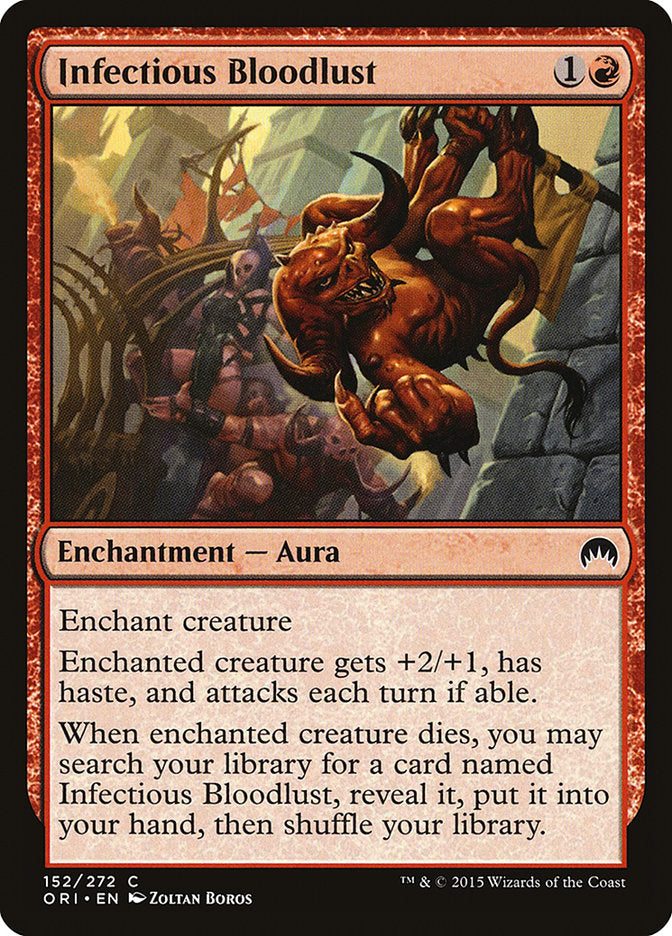 Infectious Bloodlust 152 (Magic Origins)  | Good Games Adelaide SA