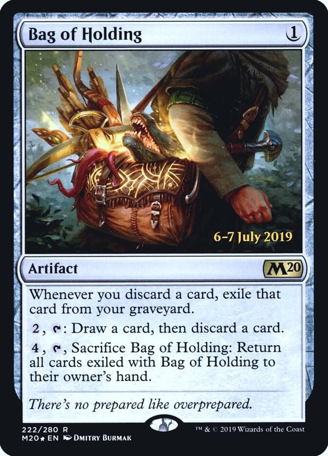 Bag of Holding 222 (Prerelease Cards)  - Foil | Good Games Adelaide SA
