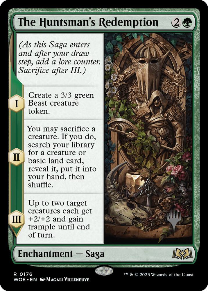 The Huntsmans Redemption 176 (Promo Pack: Wilds of Eldraine)  - Foil | Good Games Adelaide SA