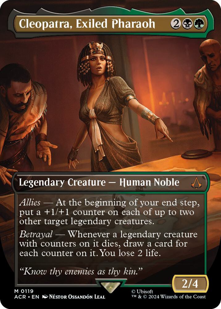 Cleopatra, Exiled Pharaoh 119 (Universes Beyond: Assassin's Creed)  | Good Games Adelaide SA
