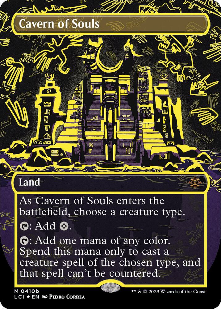 Cavern of Souls Neon Yellow 410b (WPN & Gateway Promos)  - Foil | Good Games Adelaide SA