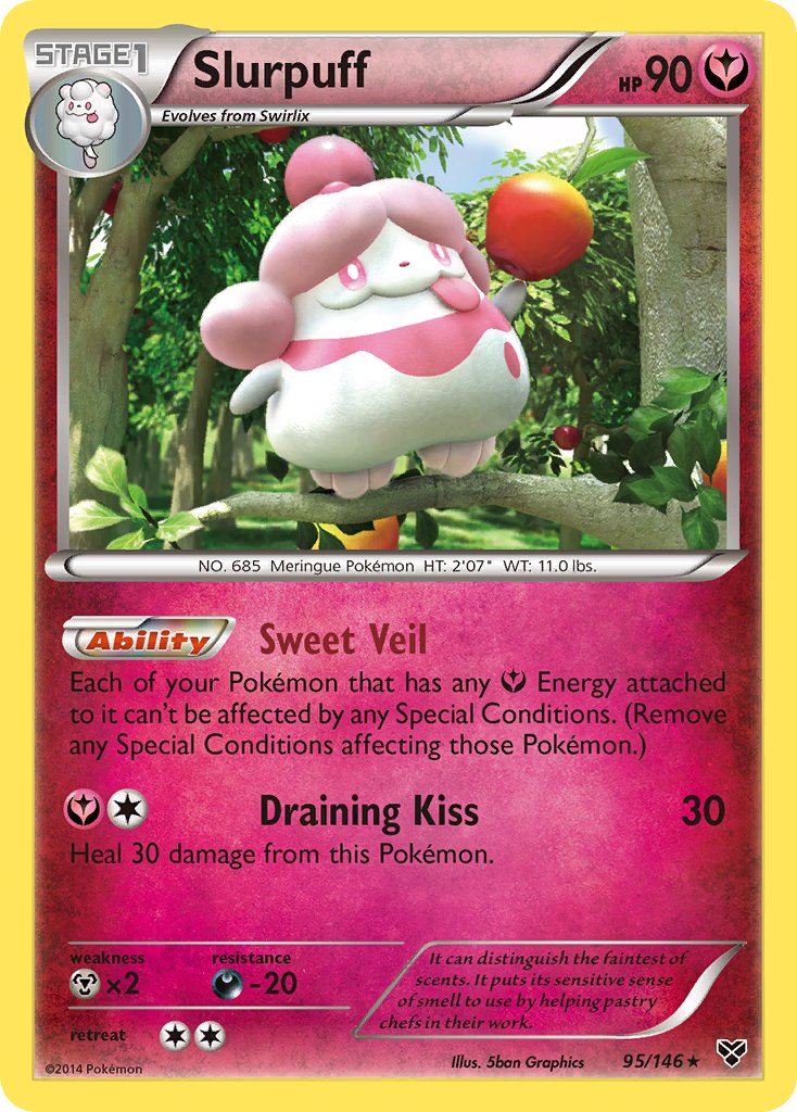 Slurpuff (95/146) (Theme Deck Exclusive) [XY: Base Set] | Good Games Adelaide SA