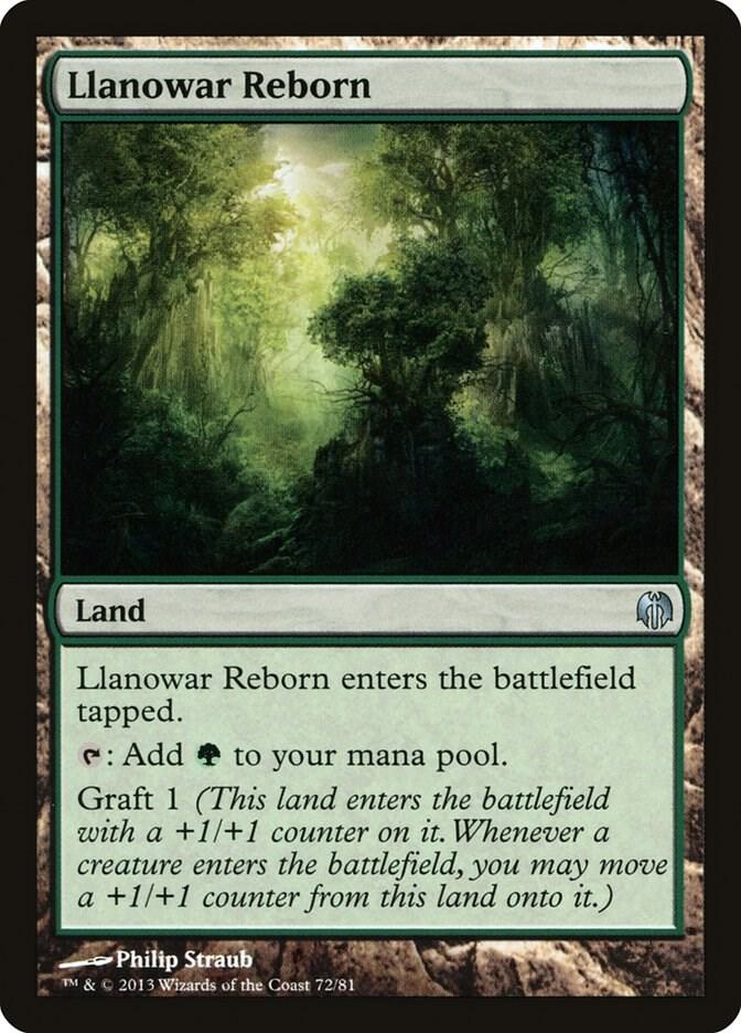 Llanowar Reborn 72 (Duel Decks: Heroes vs. Monsters)  | Good Games Adelaide SA