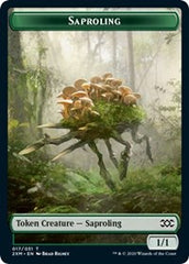 Saproling // Servo Double-sided Token [Double Masters Tokens] | Good Games Adelaide SA